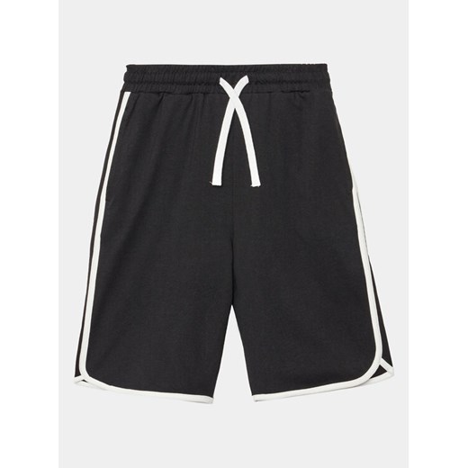 United Colors Of Benetton Szorty sportowe 3BL0C901R Czarny Regular Fit ze sklepu MODIVO w kategorii Spodenki chłopięce - zdjęcie 182698152