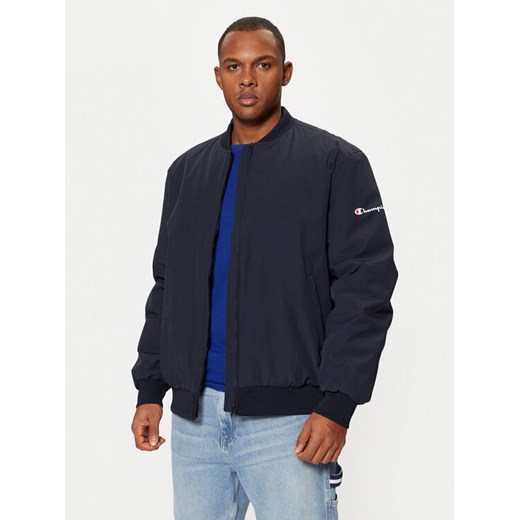 Champion Kurtka bomber 220344 Granatowy Regular Fit ze sklepu MODIVO w kategorii Kurtki męskie - zdjęcie 182698162