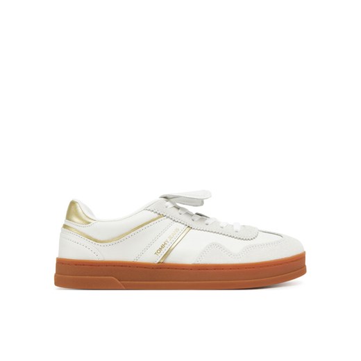 Tommy Jeans Sneakersy The Greenwich Flap EN0EN02715 Biały ze sklepu MODIVO w kategorii Buty sportowe damskie - zdjęcie 182698222