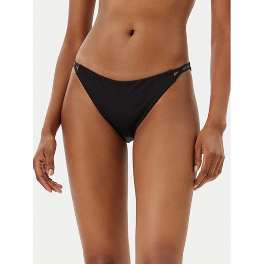 Calvin Klein Swimwear Dół od bikini KW0KW02796 Czarny ze sklepu MODIVO w kategorii Stroje kąpielowe - zdjęcie 182698271