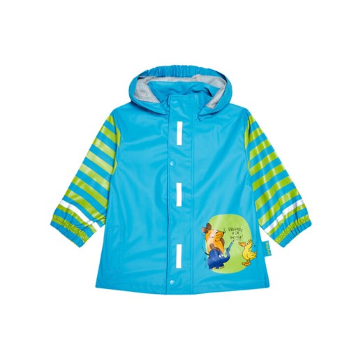 Playshoes Kurtka przeciwdeszczowa 408506 M Niebieski Regular Fit ze sklepu MODIVO w kategorii Odzież dziecięca - zdjęcie 182698280