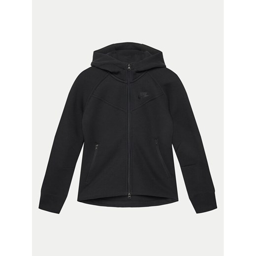 Nike Bluza FD2979 Czarny Regular Fit ze sklepu MODIVO w kategorii Bluzy chłopięce - zdjęcie 182698290