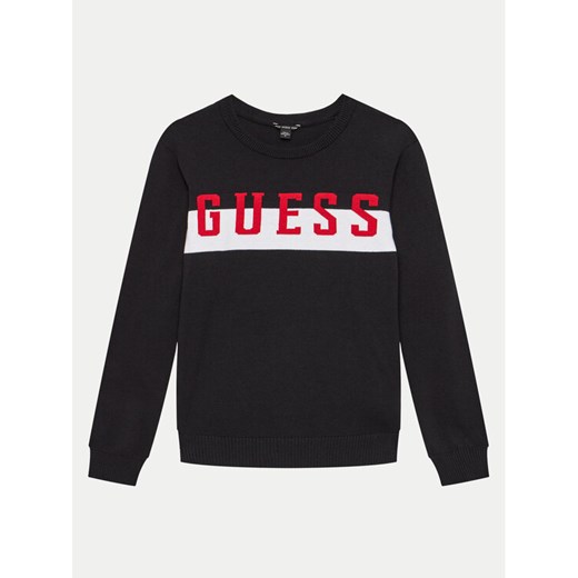 Guess Sweter L4YR03 Z2NN0 Czarny Regular Fit Guess 7Y MODIVO