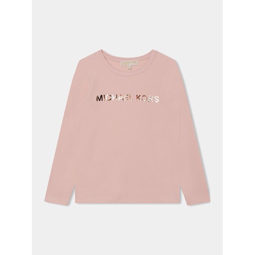 MICHAEL KORS KIDS Bluzka R15195 Różowy Regular Fit ze sklepu MODIVO w kategorii Bluzki dziewczęce - zdjęcie 182698614