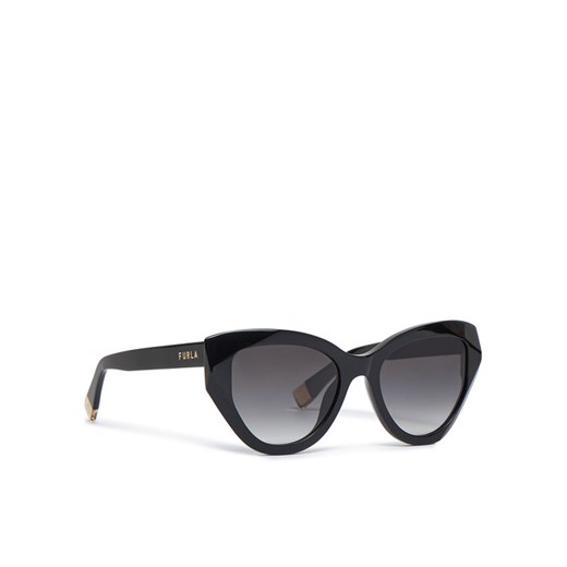 Furla Okulary przeciwsłoneczne WD00131 A.0116 O6000 Czarny ze sklepu MODIVO w kategorii Okulary przeciwsłoneczne damskie - zdjęcie 182698631