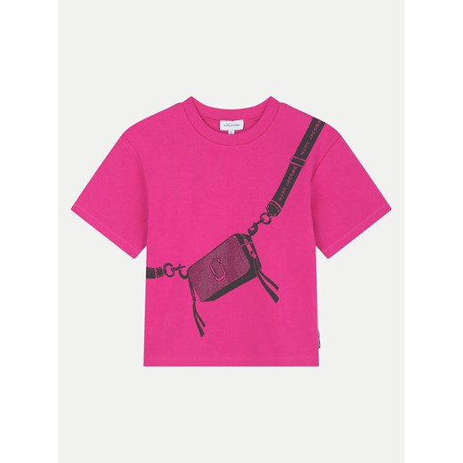 Marc Jacobs T-Shirt W60388 D Różowy Regular Fit ze sklepu MODIVO w kategorii Bluzki dziewczęce - zdjęcie 182698674