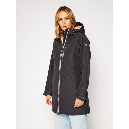 Helly Hansen Kurtka przeciwdeszczowa Belfast Winter 62395 Czarny Regular Fit ze sklepu MODIVO w kategorii Kurtki damskie - zdjęcie 182698704