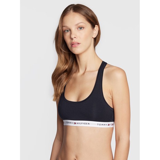 Tommy Hilfiger Biustonosz top UW0UW03820 Granatowy ze sklepu MODIVO w kategorii Biustonosze - zdjęcie 182698720