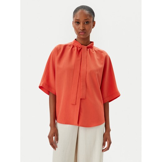 Marc O'Polo Bluzka 503 0840 41013 Czerwony Relaxed Fit ze sklepu MODIVO w kategorii Bluzki damskie - zdjęcie 182698732