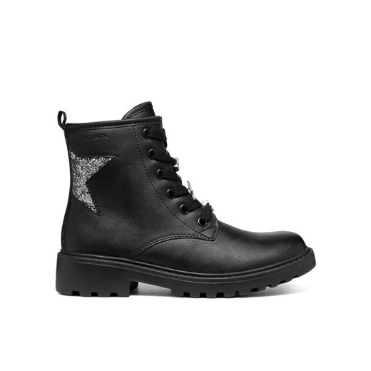Geox Kozaki Jr Casey J9420G 054EW C9244 S Czarny ze sklepu MODIVO w kategorii Buty zimowe dziecięce - zdjęcie 182698823