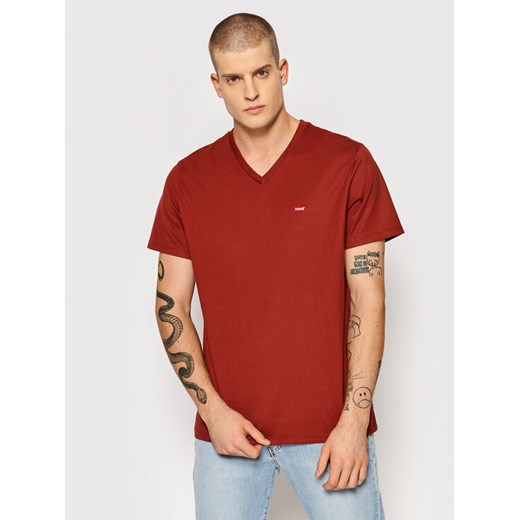 Levi's® T-Shirt Original Housemark 85641-0019 Czerwony Standard Fit ze sklepu MODIVO w kategorii T-shirty męskie - zdjęcie 182699040