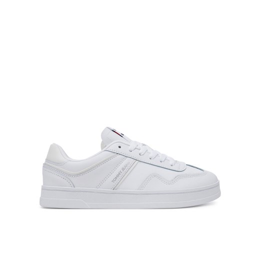 Tommy Jeans Sneakersy The Greenwich Leather EN0EN02794 Biały ze sklepu MODIVO w kategorii Buty sportowe damskie - zdjęcie 182699112