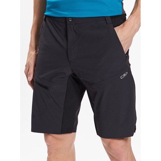 CMP Spodnie outdoor 33T6667 Szary Regular Fit ze sklepu MODIVO w kategorii Spodenki męskie - zdjęcie 182699190