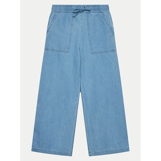 Coccodrillo Spodnie materiałowe WC4119101HGK Niebieski Relaxed Fit ze sklepu MODIVO w kategorii Spodnie dziewczęce - zdjęcie 182699210
