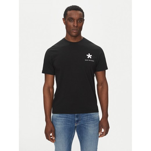 Save The Duck T-Shirt DT2222M BESY20 Czarny Regular Fit ze sklepu MODIVO w kategorii T-shirty męskie - zdjęcie 182699280