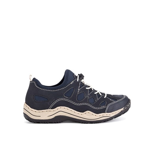 Rieker Sneakersy L0551-14 Granatowy ze sklepu MODIVO w kategorii Półbuty damskie - zdjęcie 182699303