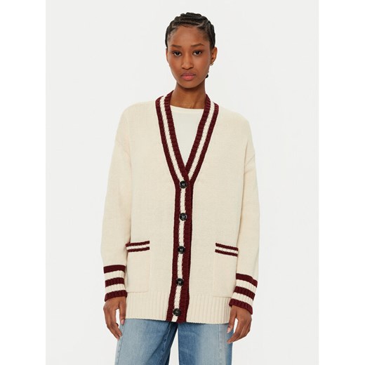 Weekend Max Mara Kardigan Vicolo 2515341061 Écru Regular Fit ze sklepu MODIVO w kategorii Swetry damskie - zdjęcie 182699370