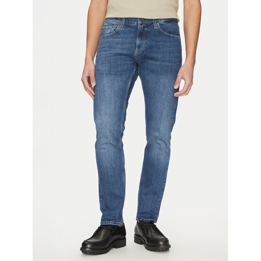 Calvin Klein Jeansy K10K114061 Niebieski Slim Fit ze sklepu MODIVO w kategorii Jeansy męskie - zdjęcie 182699382