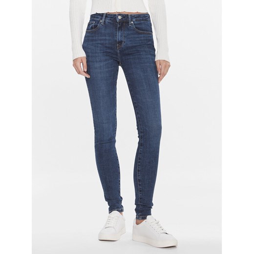 Tommy Hilfiger Jeansy Th Flex Como Skinny Rw Pam WW0WW40638 Granatowy Skinny Fit ze sklepu MODIVO w kategorii Jeansy damskie - zdjęcie 182699504