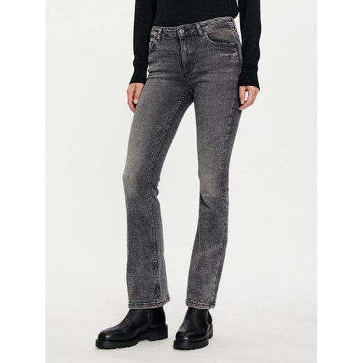 Mustang Jeansy Shelby 1015569 Szary Bootcut Fit ze sklepu MODIVO w kategorii Jeansy damskie - zdjęcie 182699521