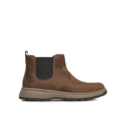 Timberland Sztyblety Atwells Ave Chelsea TB0A5R8Z2541 Brązowy ze sklepu MODIVO w kategorii Buty zimowe męskie - zdjęcie 182699544