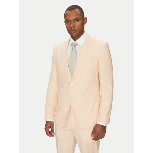BOSS Garnitur H-Huge 50540759 Pomarańczowy Slim Fit ze sklepu MODIVO w kategorii Garnitury męskie - zdjęcie 182699563