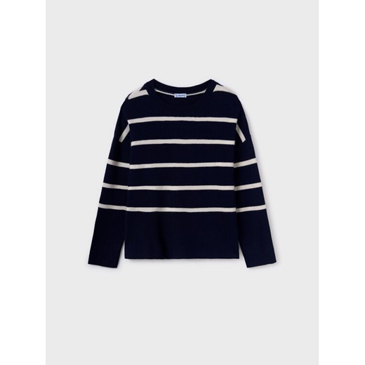 Mayoral Sweter 7.305 Granatowy Regular Fit ze sklepu MODIVO w kategorii Swetry chłopięce - zdjęcie 182699584