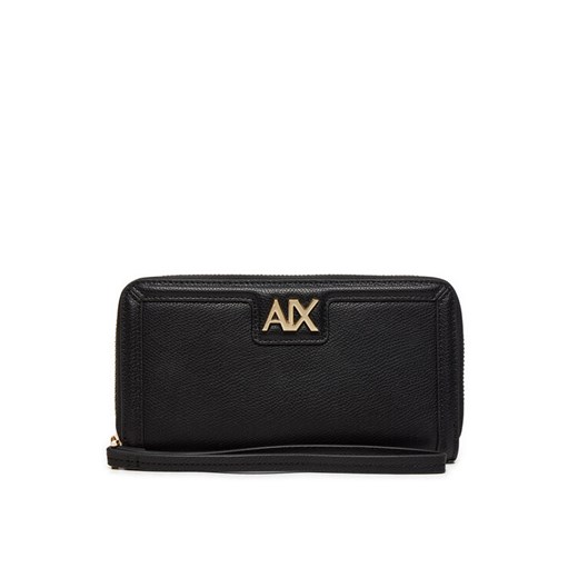 Armani Exchange Duży Portfel Damski 948451 4R731 Czarny ze sklepu MODIVO w kategorii Portfele damskie - zdjęcie 182699601