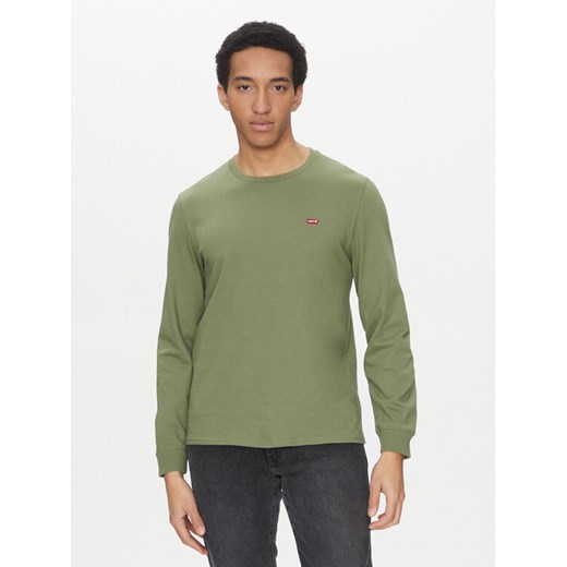 Levi's® Longsleeve Housemark 72848-0022 Zielony Regular Fit ze sklepu MODIVO w kategorii T-shirty męskie - zdjęcie 182699612