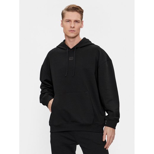 Hugo Bluza Dompol_H 50505043 Czarny Oversize ze sklepu MODIVO w kategorii Bluzy męskie - zdjęcie 182699660
