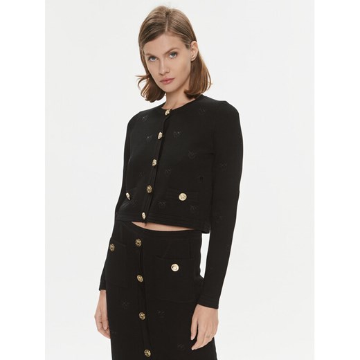 Pinko Kardigan Orca 101903 A16F Czarny Regular Fit Pinko M MODIVO