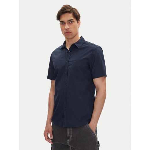 Mustang Koszula Gilroy 1016251 Granatowy Slim Fit ze sklepu MODIVO w kategorii Koszule męskie - zdjęcie 182699684