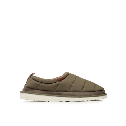 Jack&Jones Kapcie 12244080 Zielony ze sklepu MODIVO w kategorii Kapcie męskie - zdjęcie 182699743