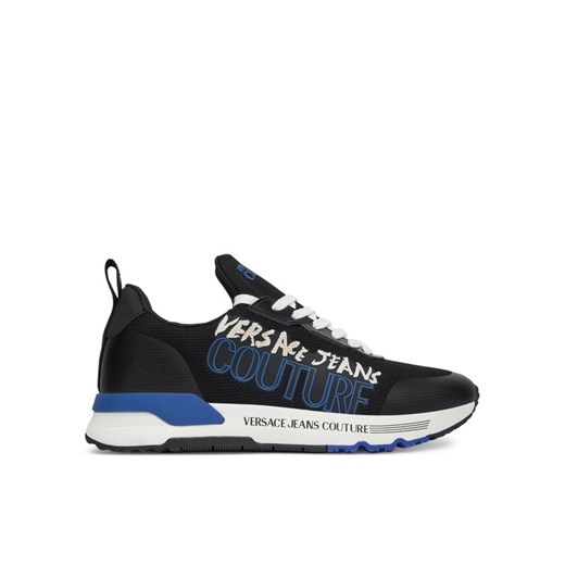 Versace Jeans Couture Sneakersy 78YA3SA9 Czarny ze sklepu MODIVO w kategorii Buty sportowe męskie - zdjęcie 182699803