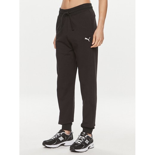 Puma Spodnie dresowe HER 677889 Czarny Relaxed Fit Puma XS MODIVO