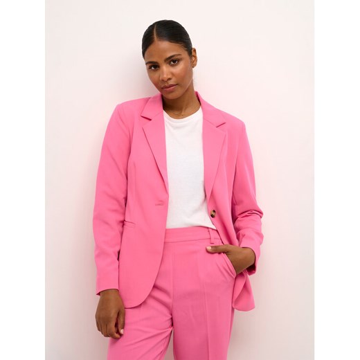 Kaffe Marynarka Sakura 10506684 Różowy Slim Fit ze sklepu MODIVO w kategorii Marynarki damskie - zdjęcie 182699854