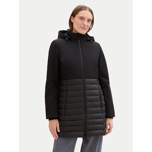 Tom Tailor Parka 1041491 Czarny Regular Fit ze sklepu MODIVO w kategorii Parki damskie - zdjęcie 182699883