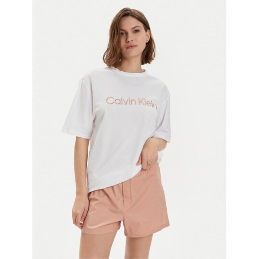 Calvin Klein Underwear Piżama 000QS7191E Kolorowy Relaxed Fit ze sklepu MODIVO w kategorii Piżamy damskie - zdjęcie 182699920