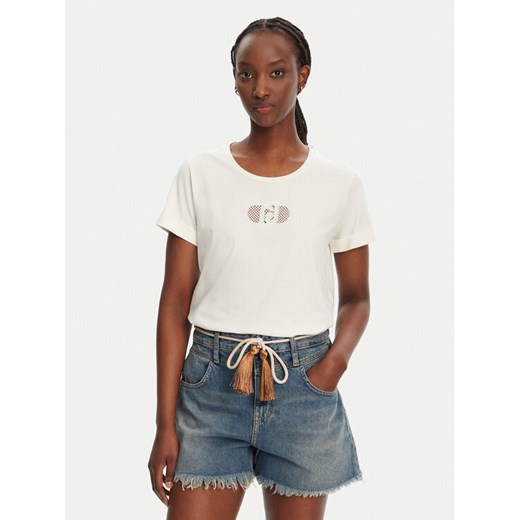 Liu Jo T-Shirt TA5180 JS923 M9248 Żółty Regular Fit ze sklepu MODIVO w kategorii Bluzki damskie - zdjęcie 182699943