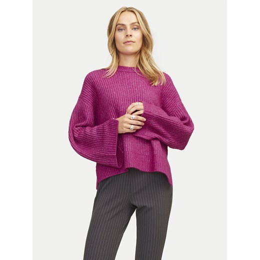 JJXX Sweter Sigga 12255358 Różowy Relaxed Fit ze sklepu MODIVO w kategorii Swetry damskie - zdjęcie 182699961