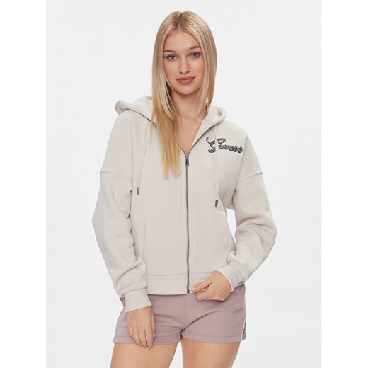 Guess Bluza W4RQ05 K9Z21 Szary Regular Fit ze sklepu MODIVO w kategorii Bluzy damskie - zdjęcie 182700080