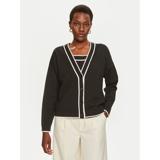 Boss Kardigan Flodina 50518348 Czarny Regular Fit ze sklepu MODIVO w kategorii Swetry damskie - zdjęcie 182700122