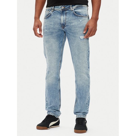 Pepe Jeans Jeansy Stanley PM207390 Niebieski Slim Fit ze sklepu MODIVO w kategorii Jeansy męskie - zdjęcie 182700142