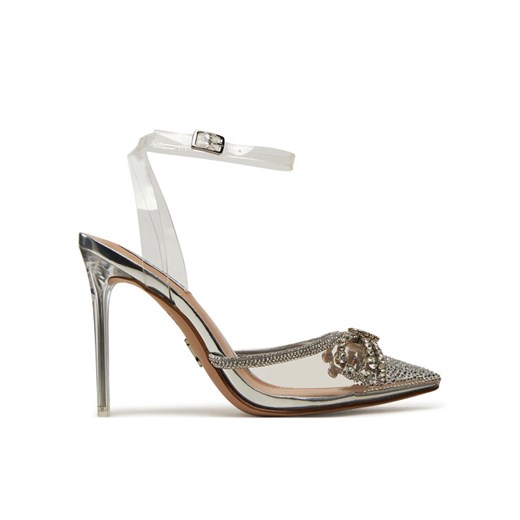Steve Madden Sandały Vibrantly-R SM11002777 Srebrny ze sklepu MODIVO w kategorii Czółenka - zdjęcie 182700144