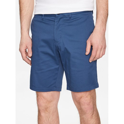 Tommy Hilfiger Szorty materiałowe Brooklyn MW0MW23563 Granatowy Regular Fit ze sklepu MODIVO w kategorii Spodenki męskie - zdjęcie 182700164
