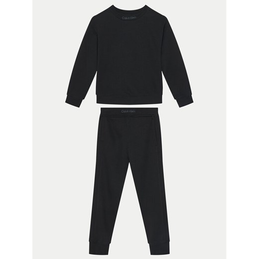 Calvin Klein Jeans Dres IB0IB02385 Czarny Relaxed Fit ze sklepu MODIVO w kategorii Dresy chłopięce - zdjęcie 182700433