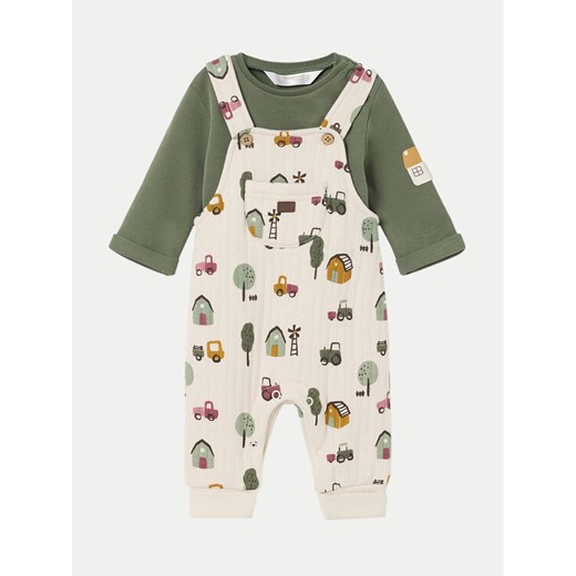 Mayoral Komplet dziecięcy 2622 Zielony Regular Fit Mayoral 1_2M MODIVO