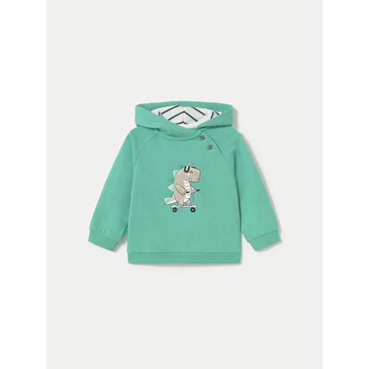 Mayoral Bluza 1467 Zielony Regular Fit ze sklepu MODIVO w kategorii Bluzy i swetry - zdjęcie 182700473