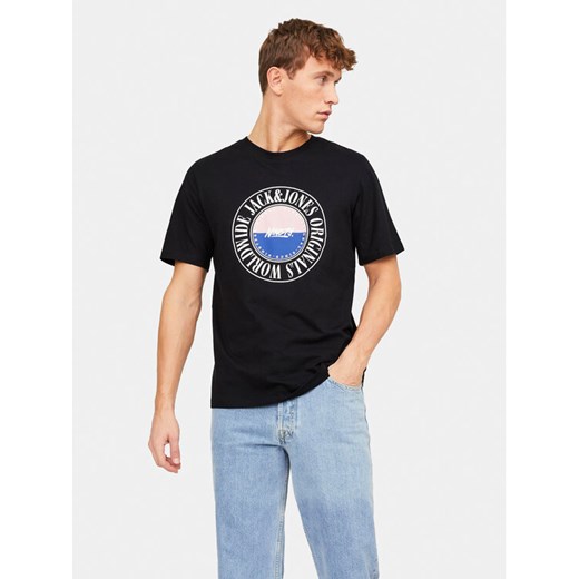 Jack&Jones T-Shirt Cobin 12250411 Czarny Standard Fit S MODIVO