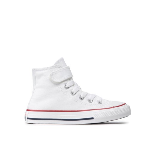 Converse Trampki Chuck Taylor All Star 1V Hi 372884C Biały ze sklepu MODIVO w kategorii Trampki dziecięce - zdjęcie 182700634